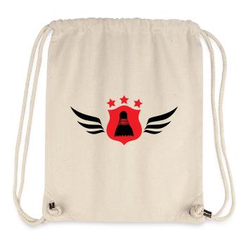 Badminton - Sport - Racket - Stanley/Stella Recycled Gym Bag - natural - Front