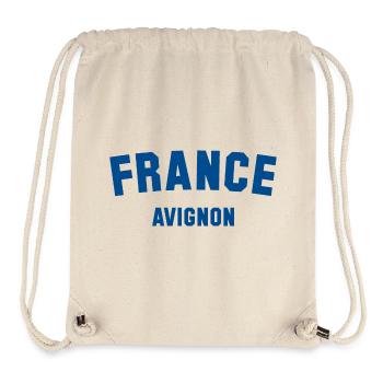 AVIGNON France Frankreich - Stanley/Stella recycelter Gym Bag - Naturweiß - Vorne