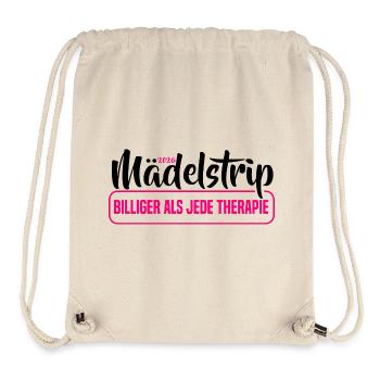 Girls Trip 2026 Mädelstour Mädlstrip Mädelstrip - Stanley/Stella recycelter Gym Bag - Naturweiß - Vorne