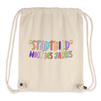 Cityscape Word of the Year - Stanley/Stella Recycled Gym Bag - natural - Front