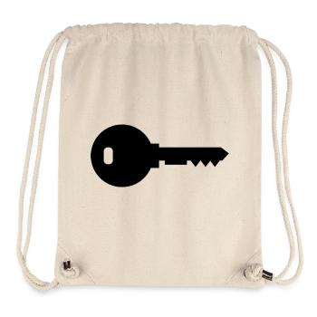 House key - Stanley/Stella Recycled Gym Bag - natural - Front