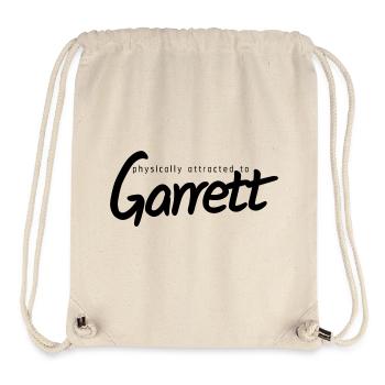 physically attracted to Garrett - Stanley/Stella Recycled Gym Bag - natural - Front
