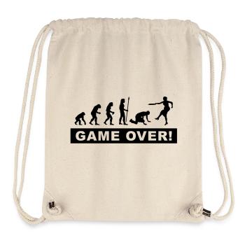 evolution_stag & Henne Nächte - Stanley/Stella recycelter Gym Bag - Naturweiß - Vorne