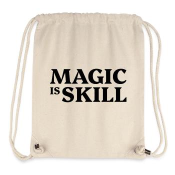 Magic is skill - Stanley/Stella Recycled Gym Bag - natural - Front