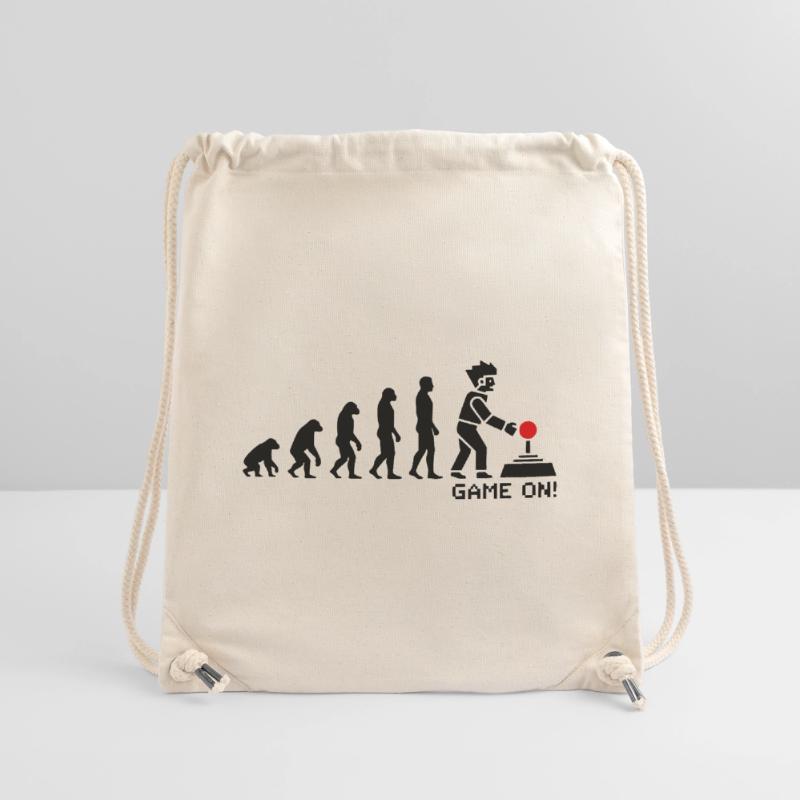 Évolution vers le look pixel gamer Sac à cordon recyclé Stanley/Stella