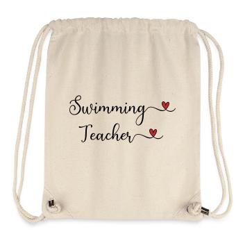 Moniteur de natation - Sac à cordon recyclé Stanley/Stella - blanc naturel - Devant