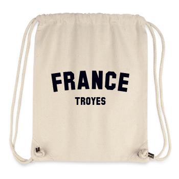 Troyes, France, France - Stanley/Stella Recycled Gym Bag - natural - Front