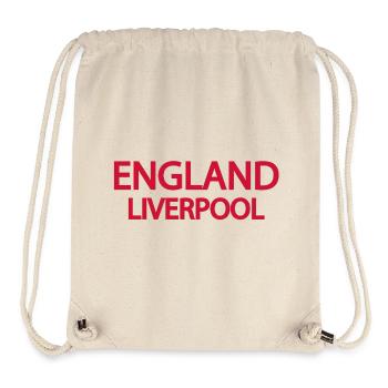 Englisch Liverpool Lyric Design - Stanley/Stella recycelter Gym Bag - Naturweiß - Vorne
