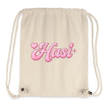 Hasi / y2k design - Stanley/Stella Recycled Gym Bag - natural - Front