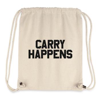 Carrying weapons according to the 2nd Amendment: Concealed - Stanley/Stella Recycled Gym Bag - natural - Front