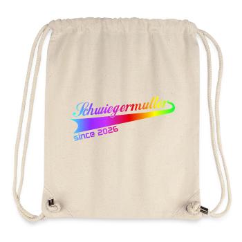 schwiegermutter 2026, beste schwiegermutti ever - Stanley/Stella recycelter Gym Bag - Naturweiß - Vorne