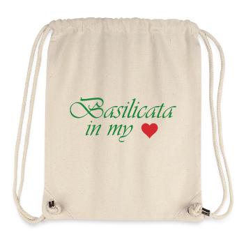 Basilicata in my heart - Stanley/Stella Recycled Gym Bag - natural - Front