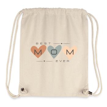 best mom ever - Stanley/Stella Recycled Gym Bag - natural - Front