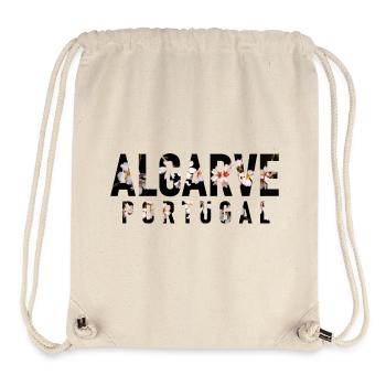Algarve Portugal Almond Blossoms - Stanley/Stella Recycled Gym Bag - natural - Front