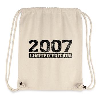 Edition Limitée 2007 Anniversaire Millésime 2007 - Sac à cordon recyclé Stanley/Stella - blanc naturel - Devant