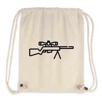 sniper - Stanley/Stella Recycled Gym Bag - natural - Front