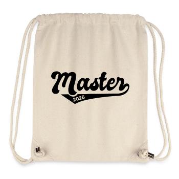 Master 2026 Abschluss Promotion Sponsion - Stanley/Stella recycelter Gym Bag - Naturweiß - Vorne