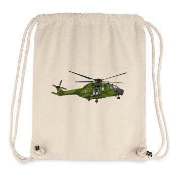Helicopter - Stanley/Stella Recycled Gym Bag - natural - Front