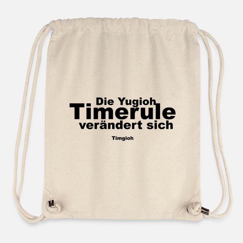 La nouvelle règle de temps - Sac à cordon recyclé Stanley/Stella - blanc naturel