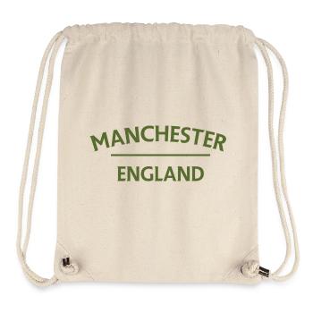 Manchester – England Lyric Design - Stanley/Stella recycelter Gym Bag - Naturweiß - Vorne