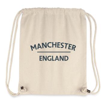 Manchester – England Lyric Design - Stanley/Stella recycelter Gym Bag - Naturweiß - Vorne