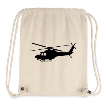 Helicopter - Stanley/Stella Recycled Gym Bag - natural - Front