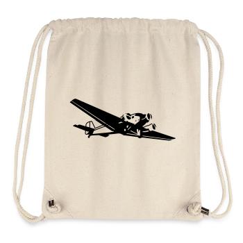 ju_52_1 - Stanley/Stella Recycled Gym Bag - natural - Front