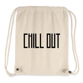 chill_out - Stanley/Stella recycelter Gym Bag - Naturweiß - Vorne