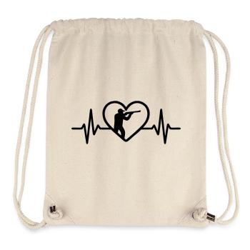 Heart Hunters – Passion Hunting - Stanley/Stella Recycled Gym Bag - natural - Front