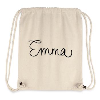 Emma - Stanley/Stella recycelter Gym Bag - Naturweiß - Vorne