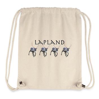 Lappland - Stanley/Stella recycelter Gym Bag - Naturweiß - Vorne