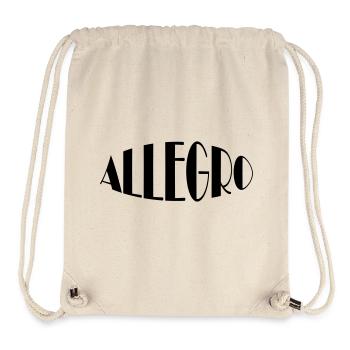 Allegro - Stanley/Stella recycelter Gym Bag - Naturweiß - Vorne