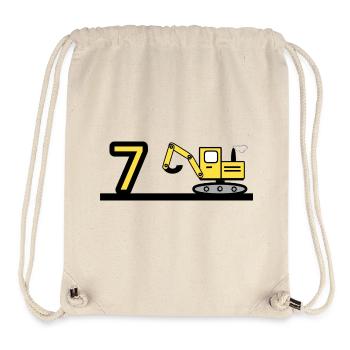 Excavator - Stanley/Stella Recycled Gym Bag - natural - Front