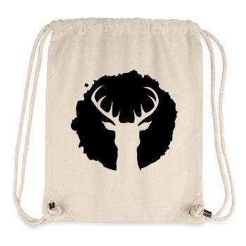 Deer Patch - Stanley/Stella Recycled Gym Bag - natural - Front
