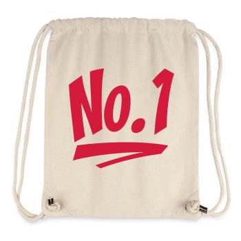 No 1 - Stanley/Stella Recycled Gym Bag - natural - Front