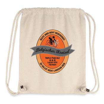 Belgischer Kreisel - Stanley/Stella recycelter Gym Bag - Naturweiß - Vorne