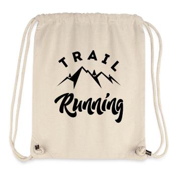 Trail Running - Stanley/Stella recycelter Gym Bag - Naturweiß - Vorne