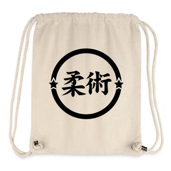 Jujutsu / Ju-jitsu / Jūjutsu / Kampfkünste / Kampf - Stanley/Stella recycelter Gym Bag - Naturweiß - Vorne