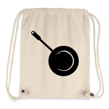 Bratpfanne - Stanley/Stella recycelter Gym Bag - Naturweiß - Vorne