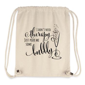 Just pour me bubbly - prosecco humor - Stanley/Stella Recycled Gym Bag - natural - Front