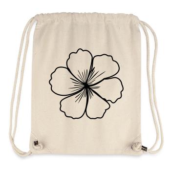 Cherry Blossom – Multi-Color Contours Sakura Look - Stanley/Stella Recycled Gym Bag - natural - Front