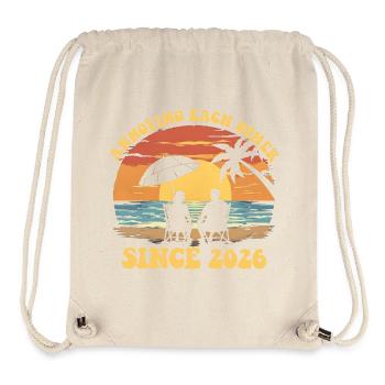 Gegenseitiges Ärgern seit 2026 Jubiläum - Stanley/Stella recycelter Gym Bag - Naturweiß - Vorne