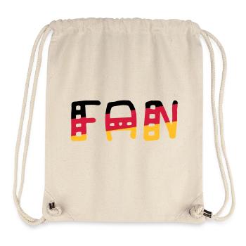FAN - Shirt Germany - Stanley/Stella Recycled Gym Bag - natural - Front