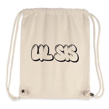 LIL SIS - Sac à cordon recyclé Stanley/Stella - blanc naturel - Devant