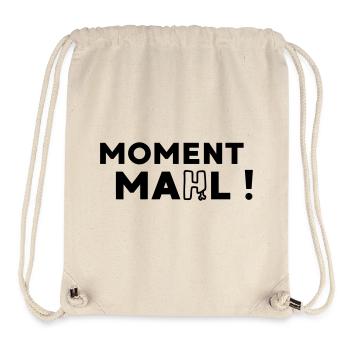 Wait a minute - Stanley/Stella Recycled Gym Bag - natural - Front