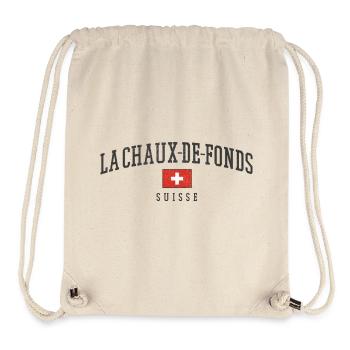 La Chaux-de-Fonds Swiss Emblem - Stanley/Stella Recycled Gym Bag - natural - Front