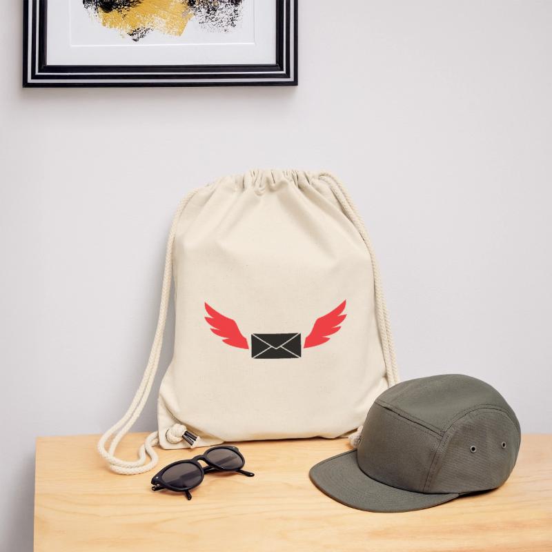 Express Mail Envelope Winged Post Stanley/Stella Recycled Gym Bag