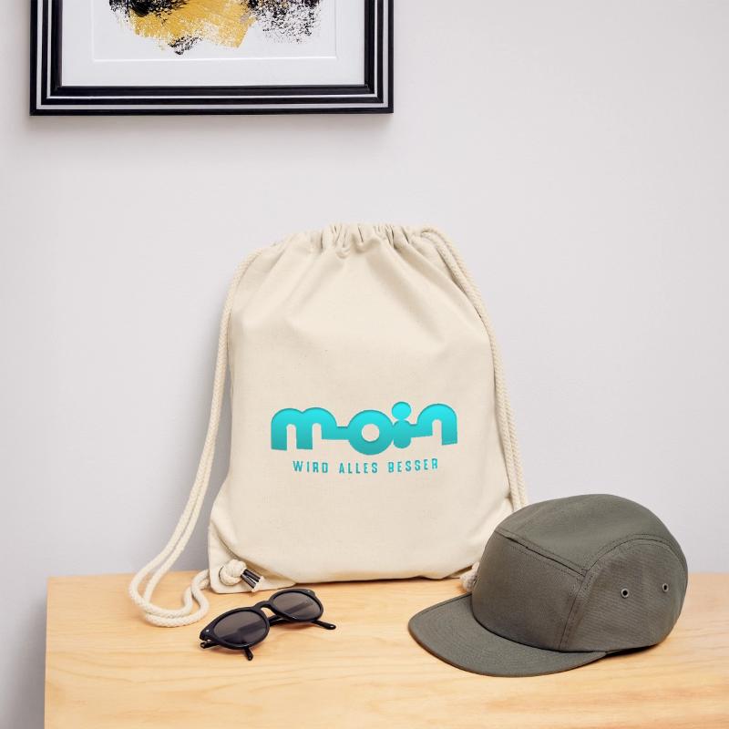 Moin wird alles besser Stanley/Stella recycelter Gym Bag