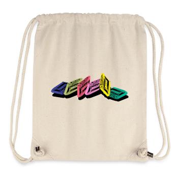 Audio cassette - Stanley/Stella Recycled Gym Bag - natural - Front