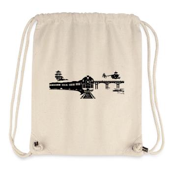 Railroad - Stanley/Stella Recycled Gym Bag - natural - Front